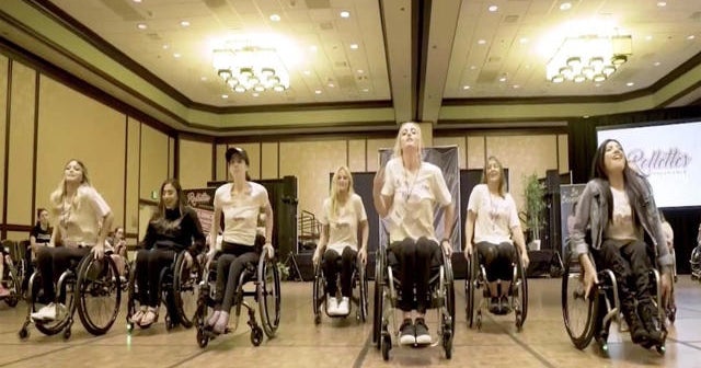 Dance team comprised of women in wheelchairs inspires young girls CBS