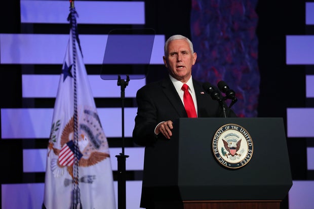 Vice President Pence Meets With Venezuelan Exiles And Community Leaders In Miami 