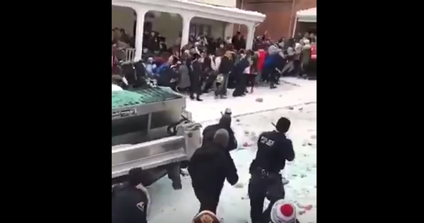 Police break up 