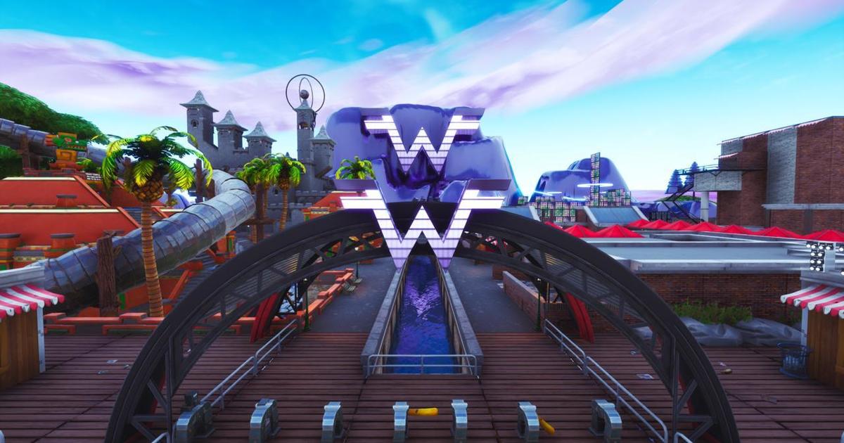 Weezer island. Weezer в Fortnite.