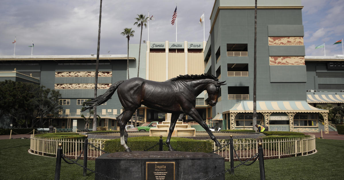 Santa Anita cancels racing indefinitely after 21 horse deaths in 10 weeks - CBS News