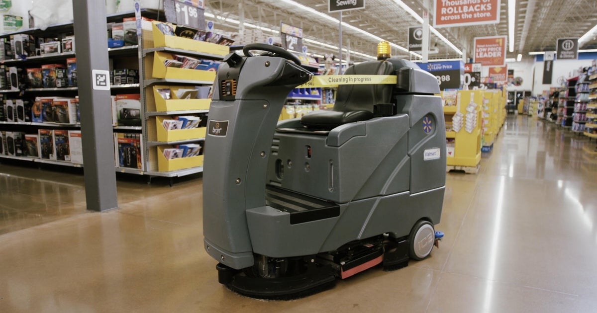 walmart replacing employees with robots