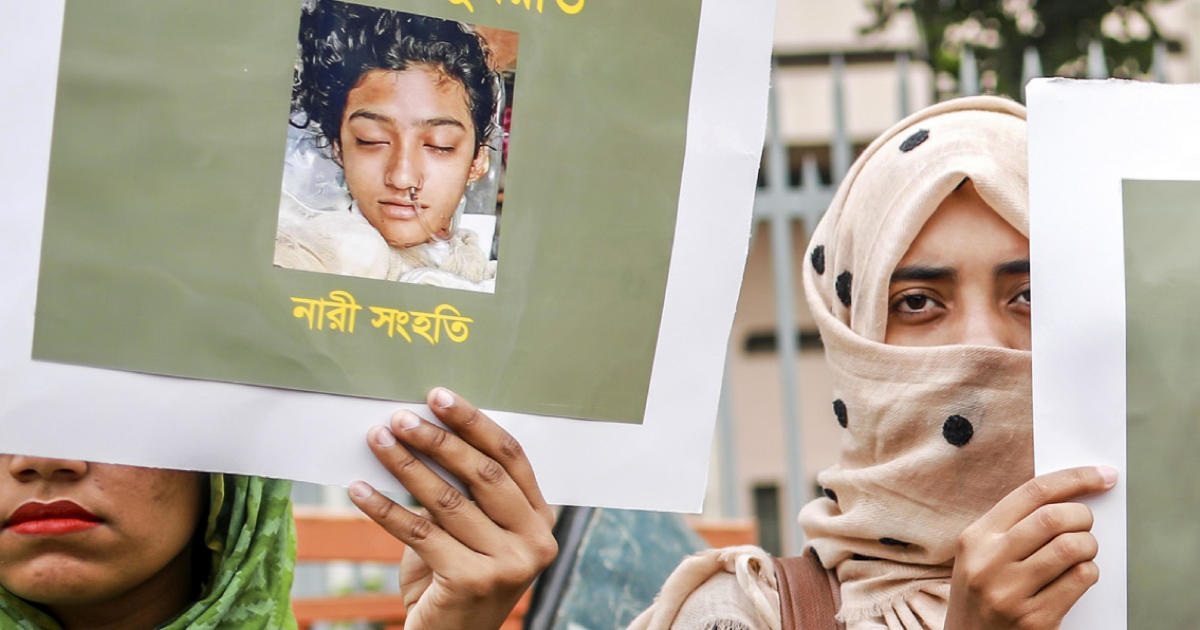 Nusrat Jahan Rafi Video Woman In Bangladesh Burned To Death After Refusing To Drop Sexual