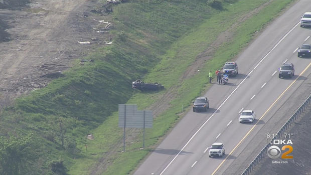 Parkway North Vehicle Overturned 