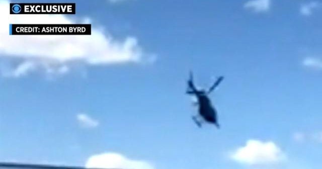Video shows moment helicopter crashes into NYC's Hudson River CBS News
