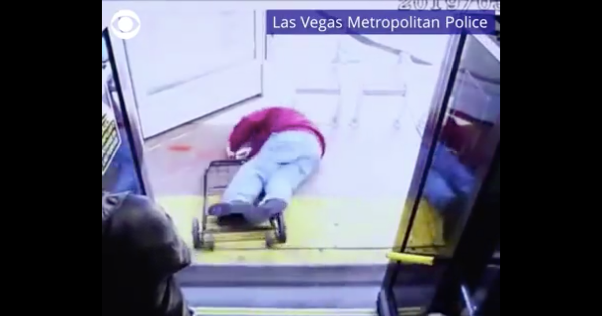Video shows moment elderly man is pushed off bus, leading to his death