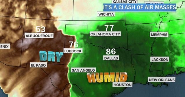 Tracking the severe weather in Oklahoma CBS News