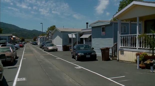 Marin Park mobile home community in Larkspur (CBS) 