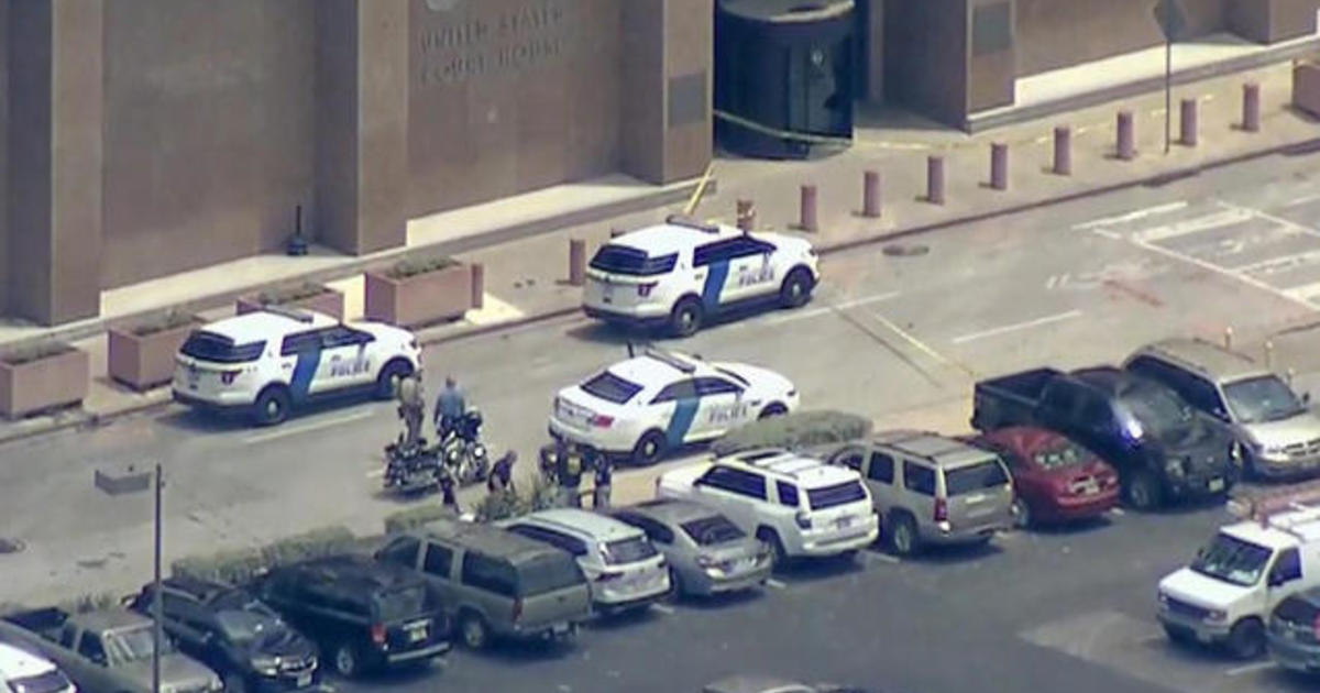 Police investigate motive behind Dallas courthouse shooting CBS News