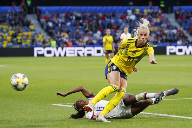 Women's World Cup 2019 -- U.S. beats Sweden 