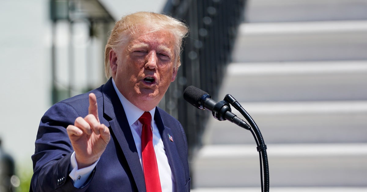 Most Americans disagree with Trump's "go back" tweets — CBS News poll