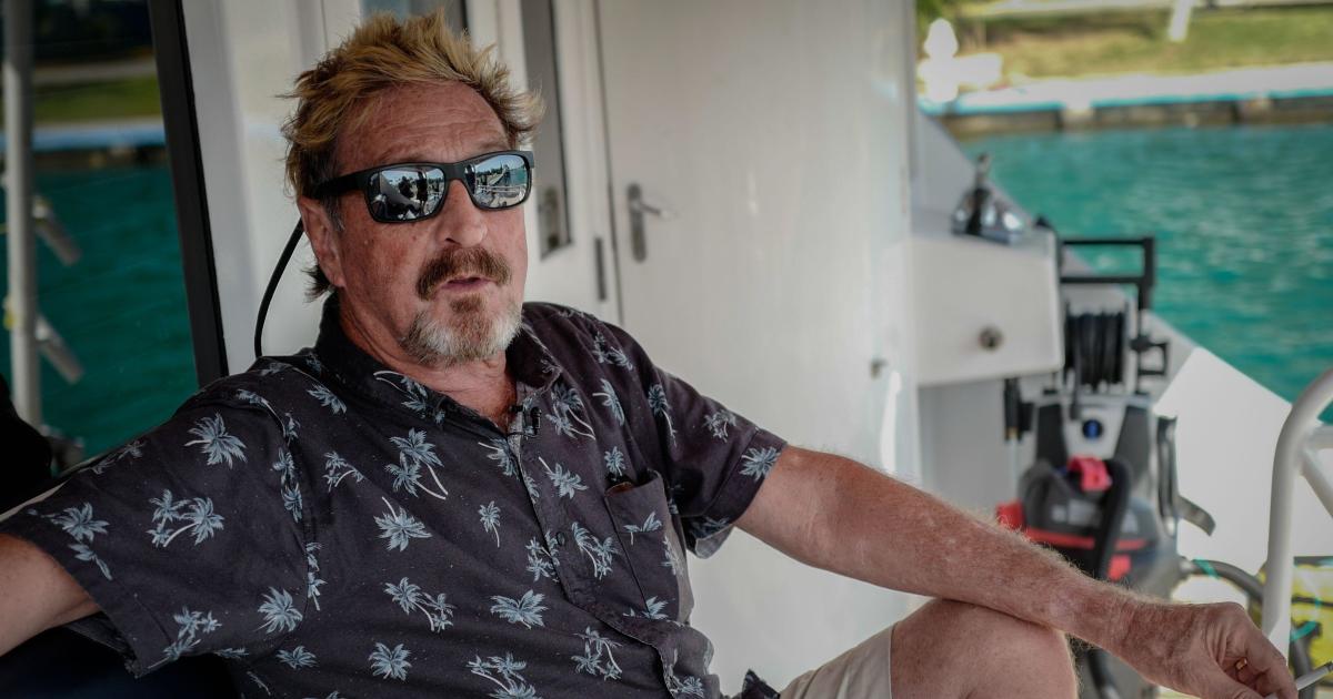 John McAfee found dead in Spanish prison after court OKs extradition