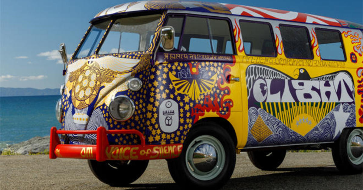 A Woodstock Icon Recreated The Vw Light Bus Cbs News