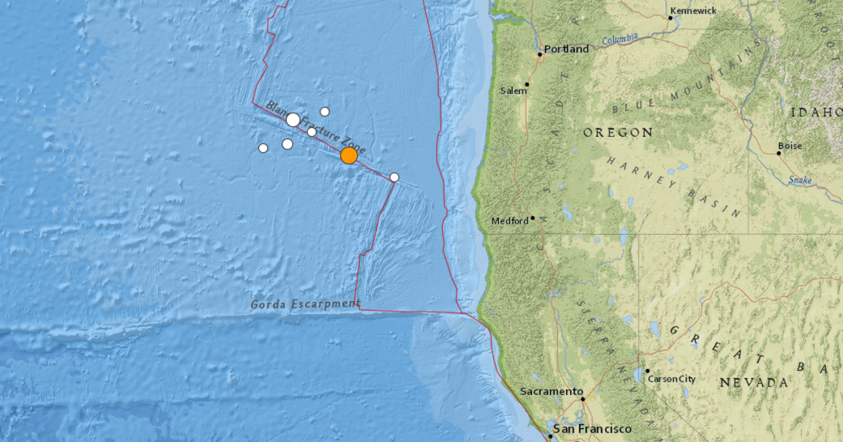 Oregon earthquake today No injuries reported after 6.3 magnitude