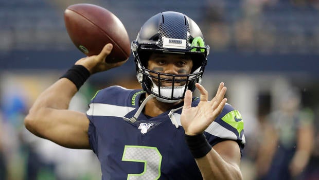 Russell Wilson The Seattle Seahawks Quarterback Wants To Have An Impact On Youth Far Beyond The Gridiron Cbs News
