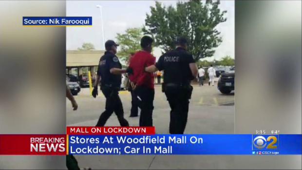 Woodfield Mall SUV Arrest 