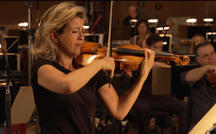 Web extra: Anne-Sophie Mutter and John Williams recording "Schindler's List" 