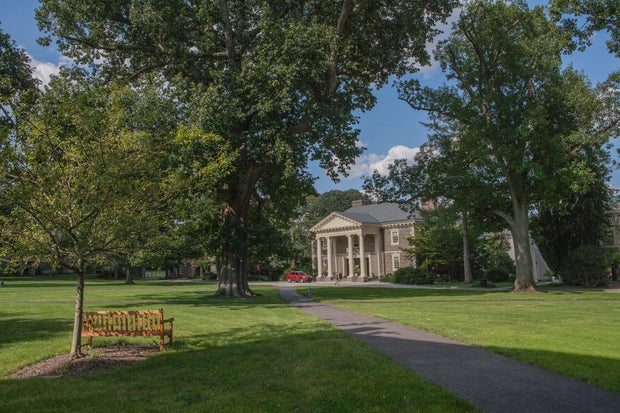 Marshall Auditorium, Roberts Hall, Haverford College, Haverford, Pennsylvania, USA