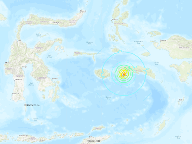 Indonesia earthquake today