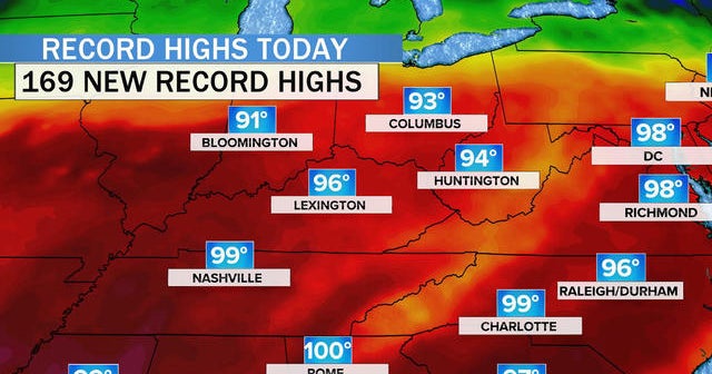 Recordbreaking heat blankets U.S. CBS News