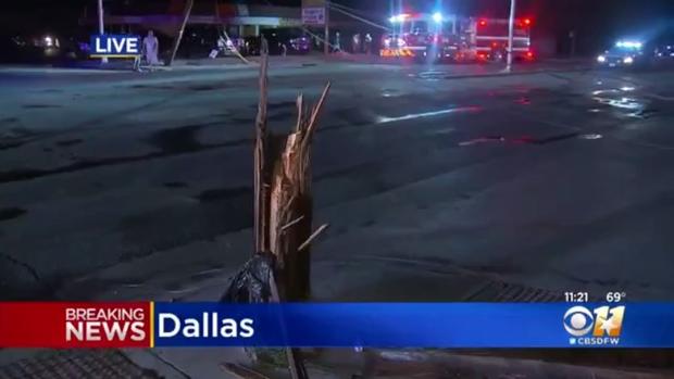 Tornado Damage In Dallas (CBS 11) (3) 