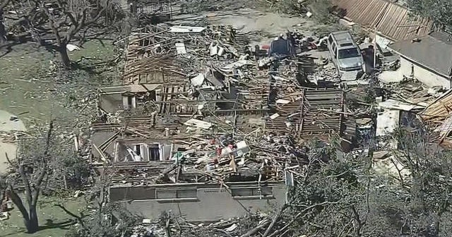 Tornado rips through Dallas, destroying homes and businesses CBS News