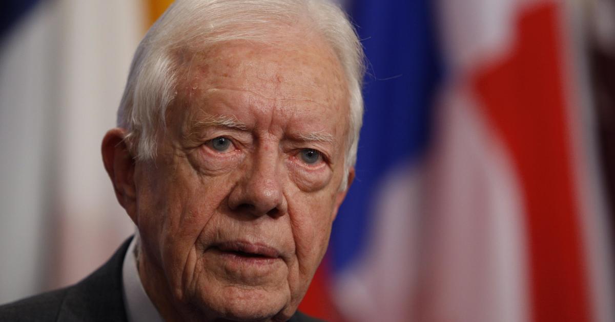 Former President Jimmy Carter Hospitalized To Relieve Pressure In Brain