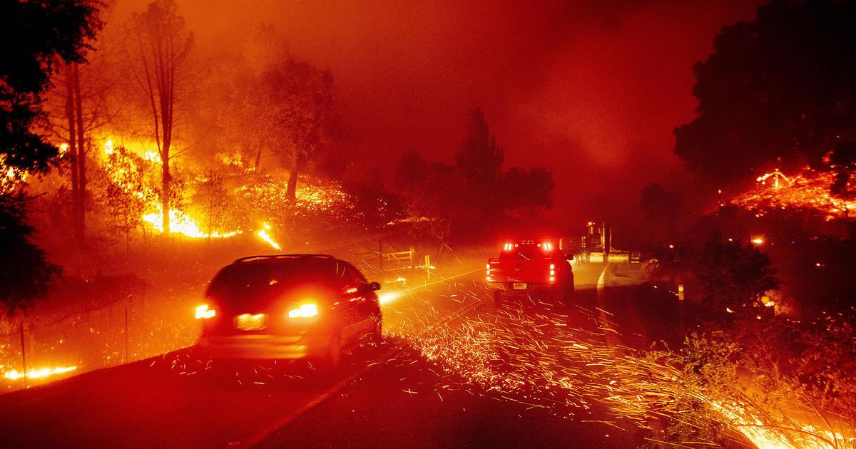 California wildfires: Climate change connected to bigger, more destructive fires - CBS News