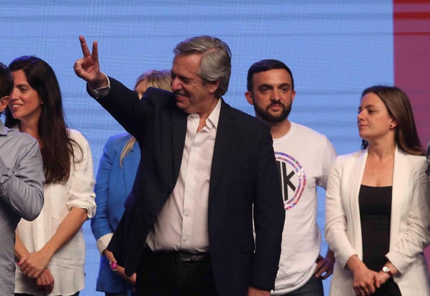 Alberto Fernandez wins general election in Argentina