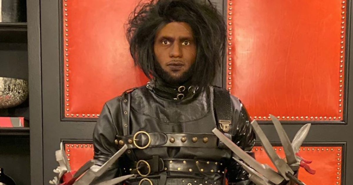 1200px x 630px - LeBron James is Edward Scissorhands for Halloween, and more ...
