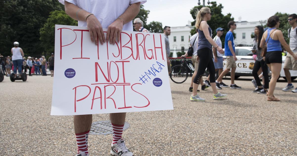 Trump can start pulling out of the Paris climate agreement today - CBS News