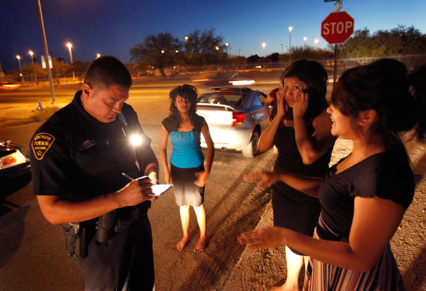 Tucson Police Work In The City's Predominately Hispanic South Side 