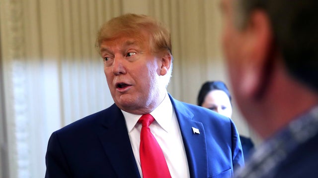 President Trump Participates In NCAA Collegiate National Champions Day At The White House 