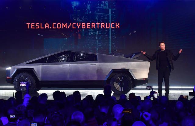 Elon Musk Tesla Ceo Unveils Electric Cybertruck Pickup