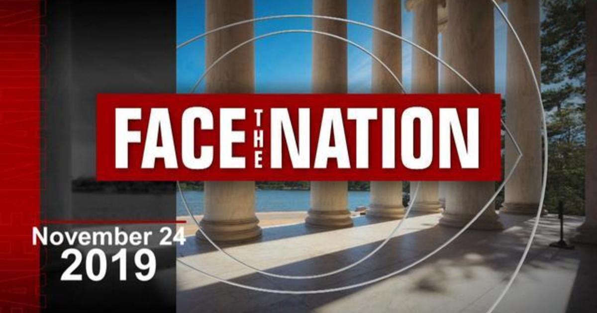 11/24 Face The Nation CBS News