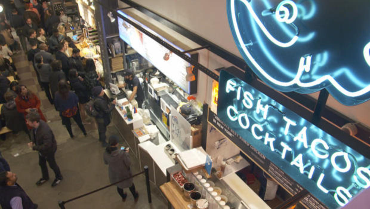 Food halls: Redesigning the dining experience - CBS News