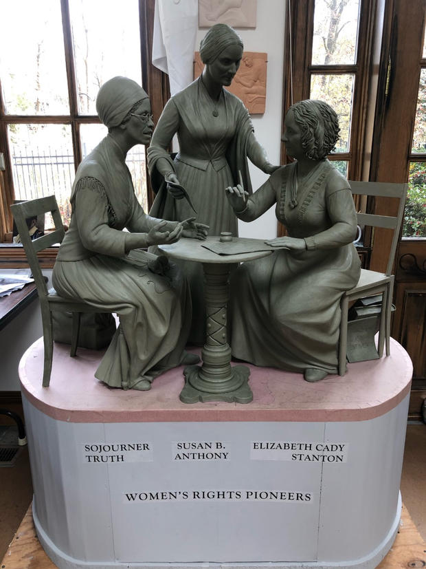 Statue of Sojourner Truth, Susan B. Anthony and Elizabeth Cady Stanton 