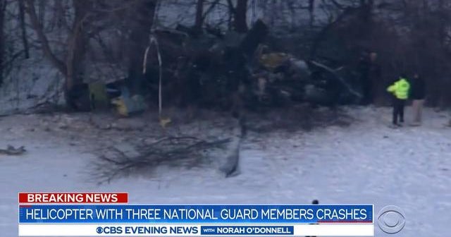Black Hawk helicopter with 3 on board crashes in Minnesota CBS News