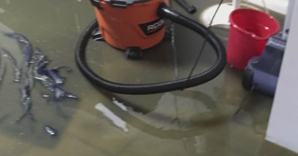 NYC DEP Collapsed Pipe Caused Sewage To Spill Into Queens Homes CBS News