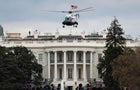 President Trump Departs White House En Route To Palm Beach, Florida 