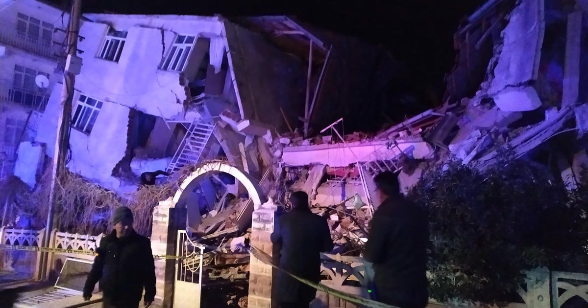 Turkey Earthquake Kills At Least 18 People Today Cbs News