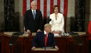 Trump-Pelosi feud erupts at SOTU 