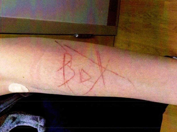 Why Was The Word 8 Ezra McCandless arm carving