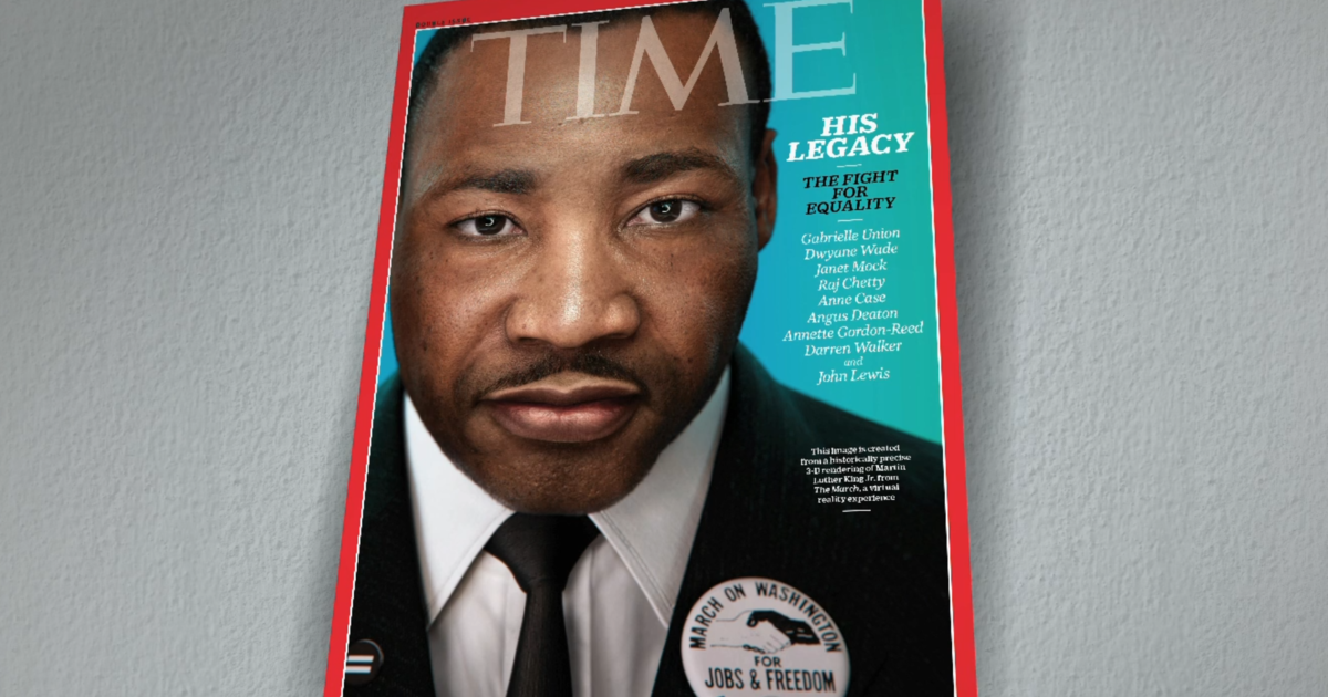 New Time Magazine Cover Features Martin Luther King Jr Virtual Reality Photo Cbs News