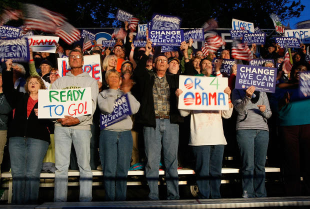 Barack Obama Campaigns Across U.S. Ahead Of Primaries 