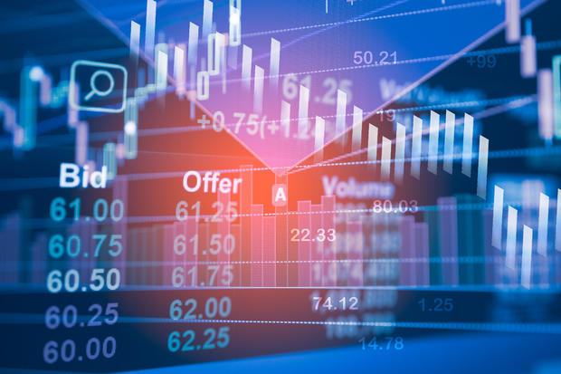 Stock data indicator analysis on financial market trade 