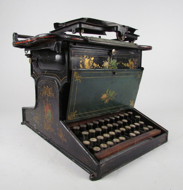 Almanac The first commerciallysuccessful typewriter CBS News