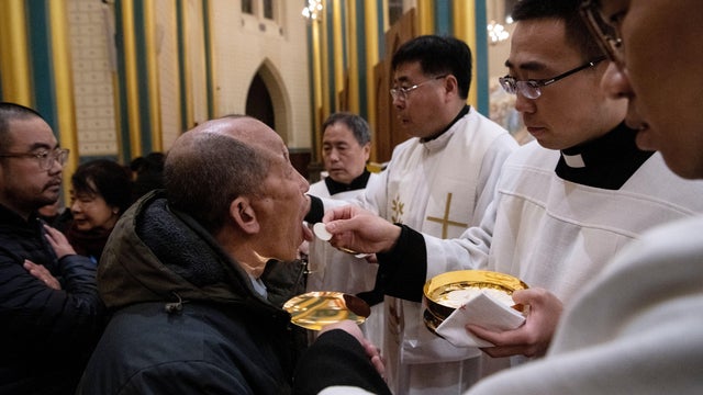 CHINA-RELIGION-CHRISTMAS 