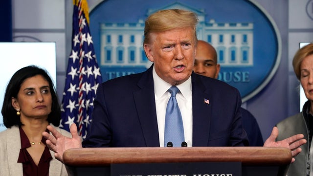 Virus Outbreak Trump 