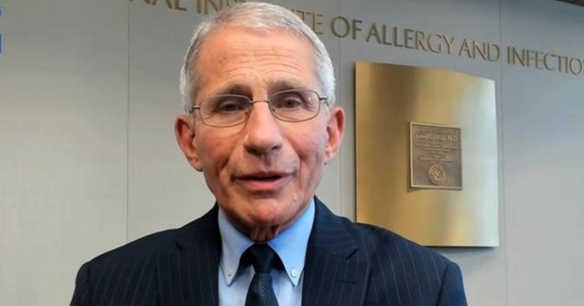 5 things to know about the coronavirus fight from Dr. Anthony Fauci - CBS  News